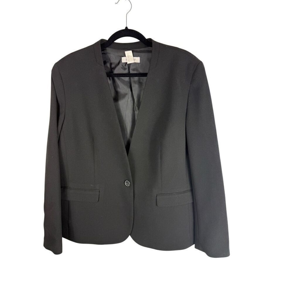 Nine West Black Suit Jacket- size 16